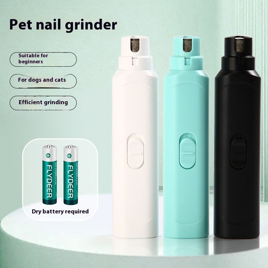 Nagelschleifer für Haustiere, für Hunde und Katzen, batteriebetrieben, Nagelschneider für große und kleine Hunde, Nagelknipser, Haustierpflegewerkzeuge, Haustierprodukte