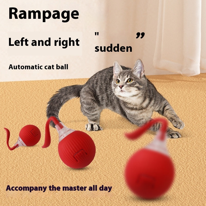 Interaktiver Katzenspielzeugball Super Drive Cat Rolling Ball